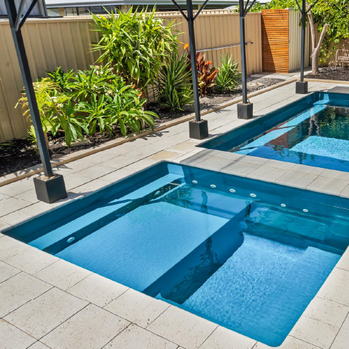 Jurien Pool & Spa Wader 5m x 3m Aqua Green Sparkle Madora Bay - Factory ...